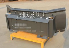0408U型集料斗牧场清粪设备徐州屈恩清粪车清粪斗