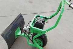 人工轮式电动推雪车